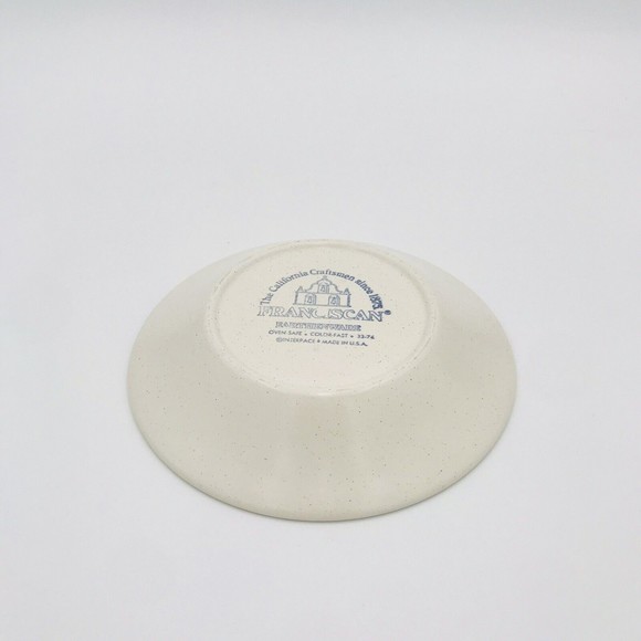 Franciscan Earthenware Hacienda Green Saucer Vintage 1970s Logo Design - Picture 4 of 6